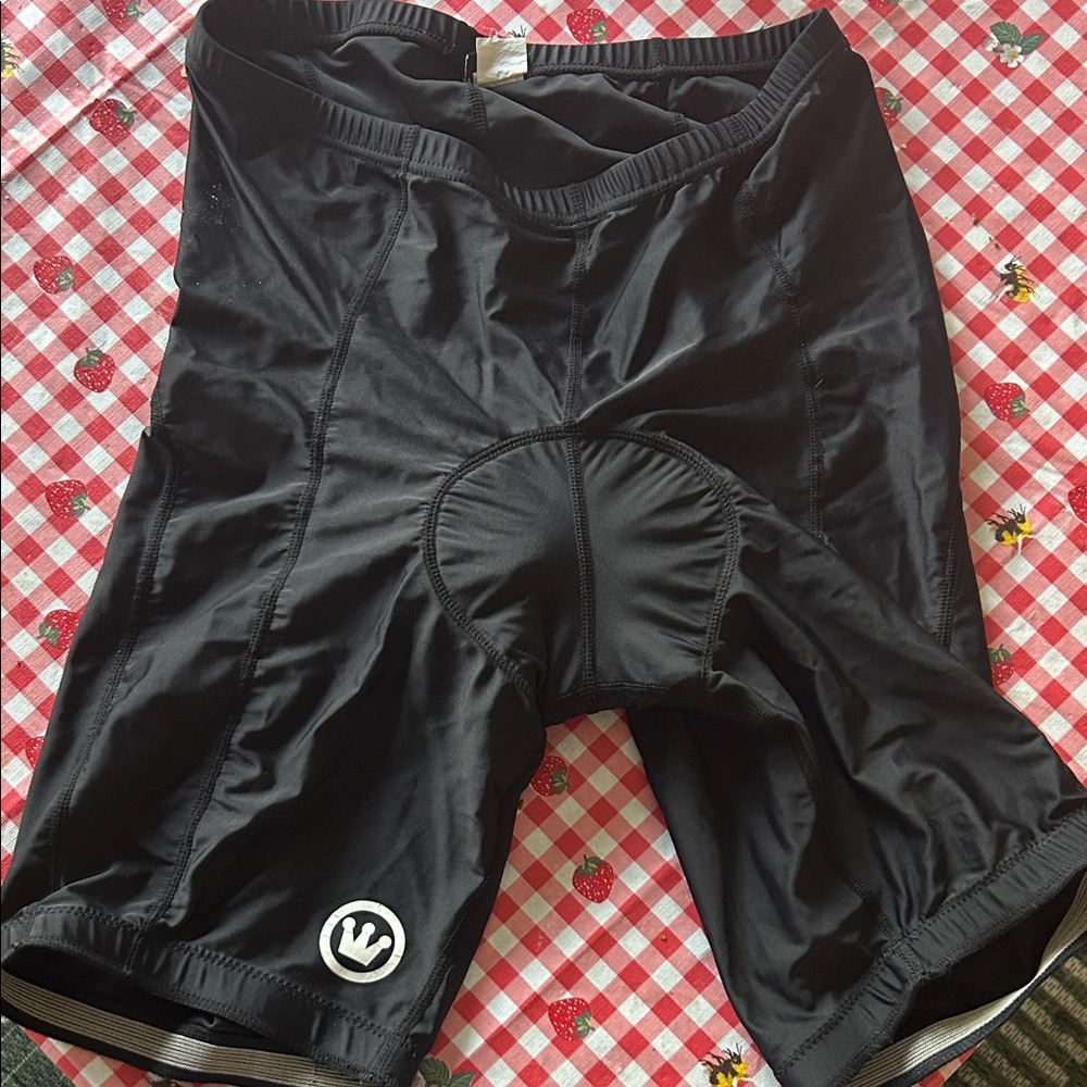 Canari Men's Black Cycling Shorts